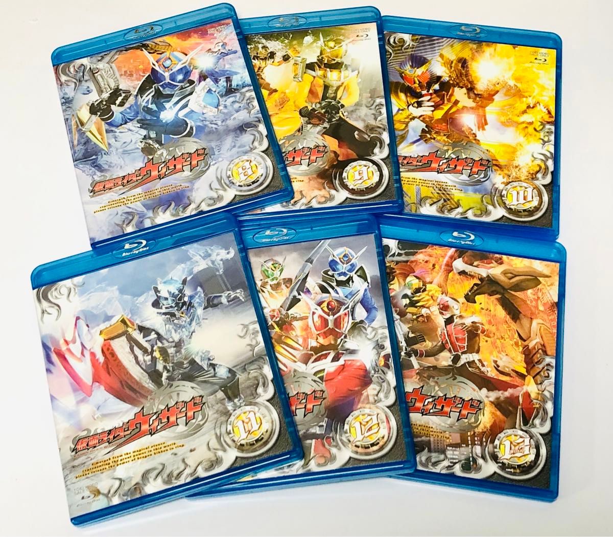 仮面ライダーウィザード Blu-ray BOX 全巻セット（vol.1～13）初回生産限定 ライナーカード カードフォルダ付き