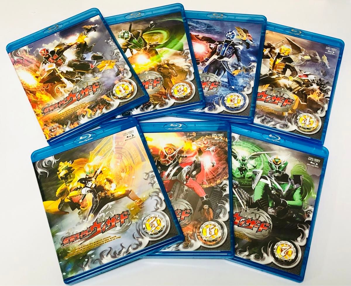 仮面ライダーウィザード Blu-ray BOX 全巻セット（vol.1～13）初回生産限定 ライナーカード カードフォルダ付き