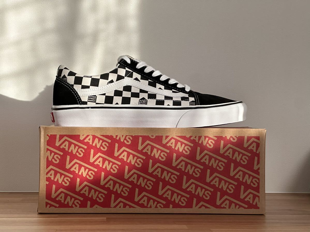 27.0cm VANS Old Skool DSM Check Black/True White VN0004OJJ7L US9.0 27