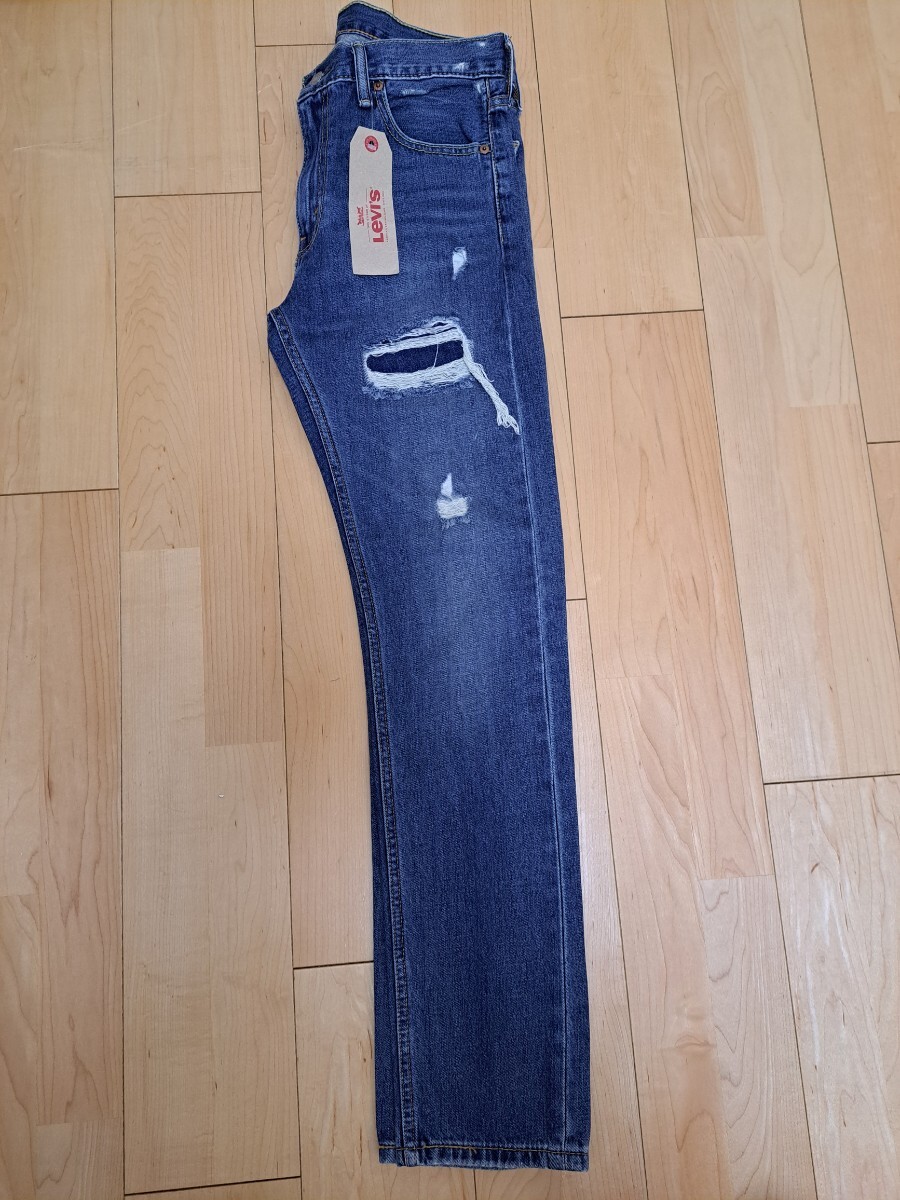 【新品】リーバイス/Levi's510 ダメージ加工スキニーデニムW31×L32_画像8