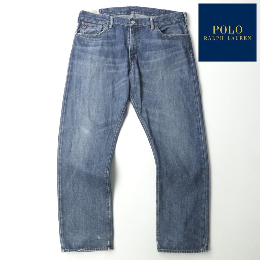  прекрасный товар POLO RALPH LAUREN Polo Ralph Lauren 867 CLASSIC распорка Denim брюки 38 × 32 JP:2XL джинсы [ рыночная цена цена Y27,400-]-