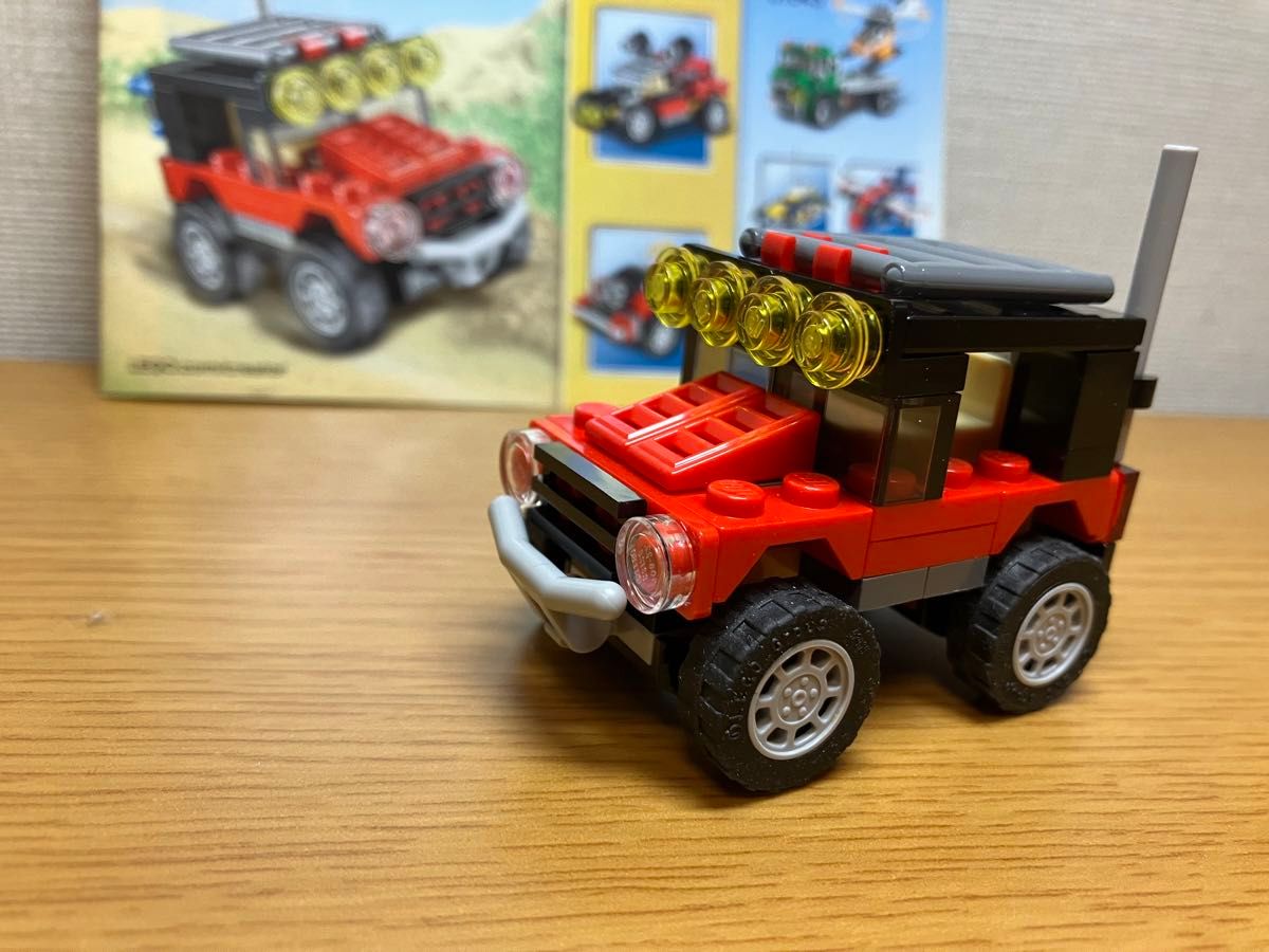 LEGO レゴ 砂漠のオフロードカー 31040