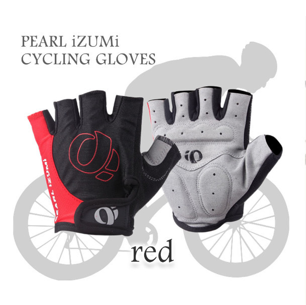 新品 Pearl I z u m i サイクリング グローブ 手袋 （レッド）XL トレーニング スポーツ MTB ロードバイク 送料無料の画像1