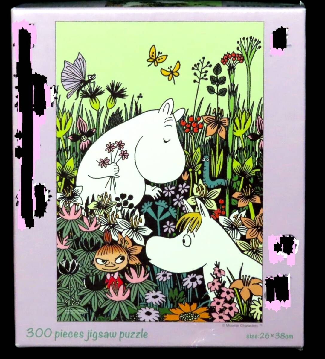 （中古）ムーミン 「お花畑のムーミン」 ジグソーパズル 300ピース の画像1