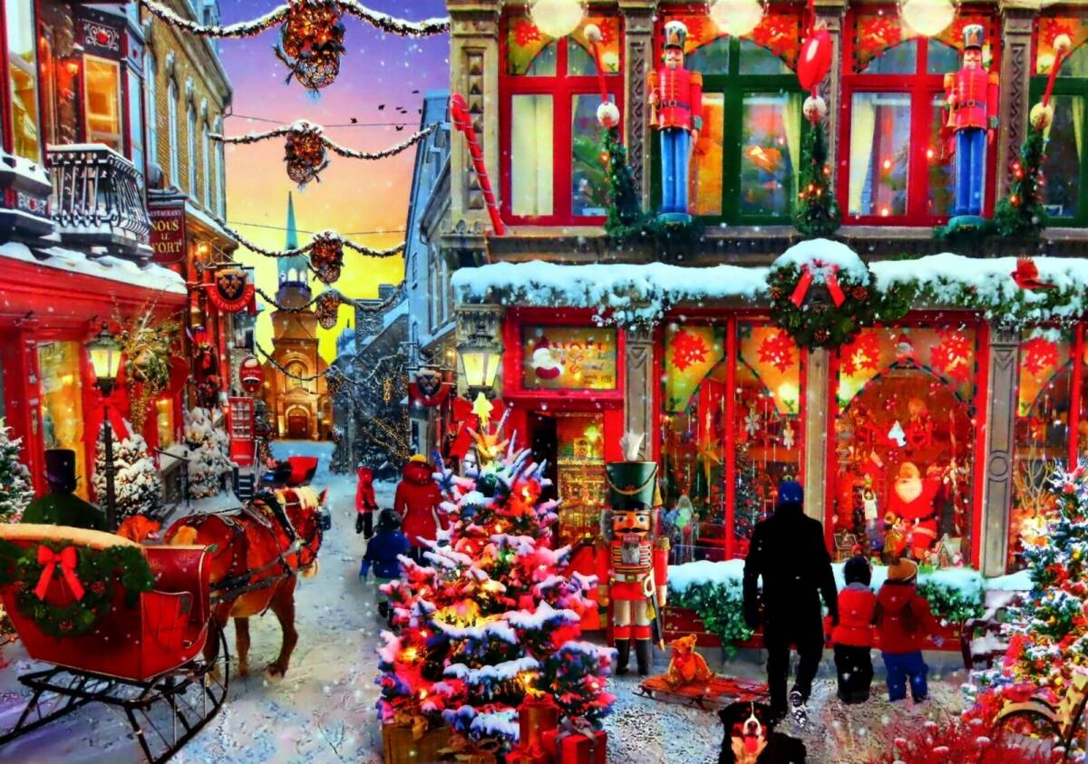 （中古）「FESTIVE BOULEVARD」（デヴィッド・マクリーン）David Maclean ジグソーパズル 500ピース 海外製の画像2