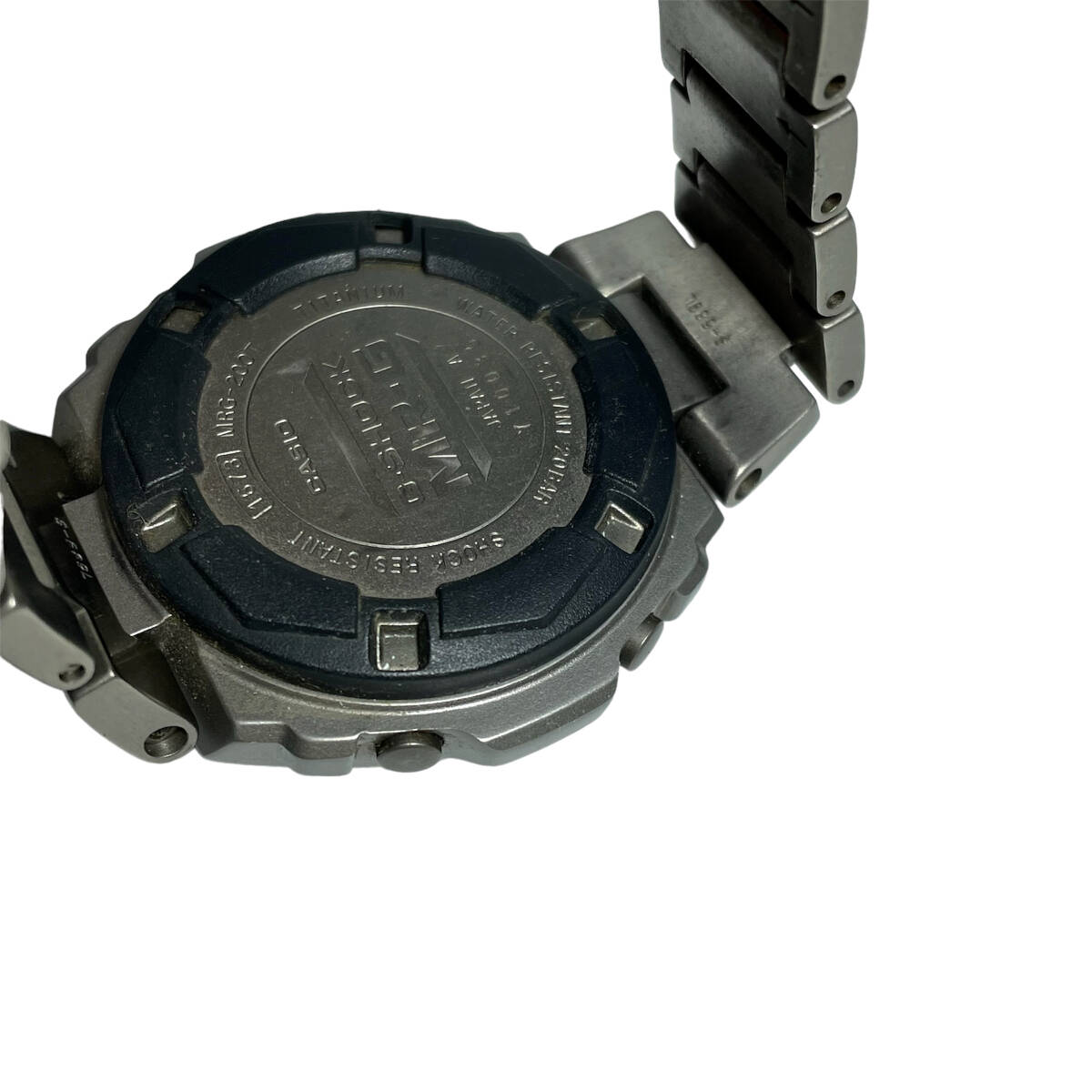 カシオ Gショック MR-G MRG-200T チタン QZ デジタル文字盤 メンズ腕時計　CASIO_画像5