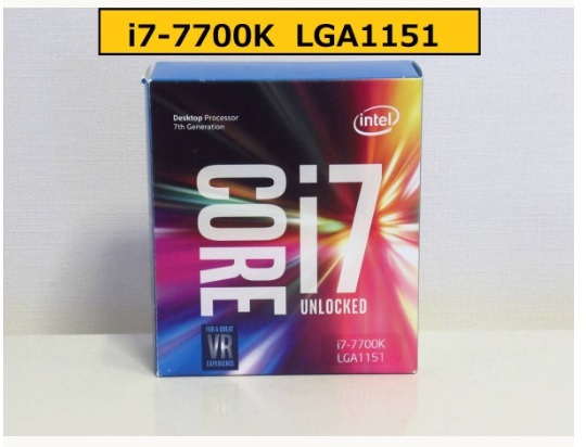 intel/インテル/デスクトップ用CPU/Core i7 7700K 4.20GHz/LGA1151/SR33Aの画像1