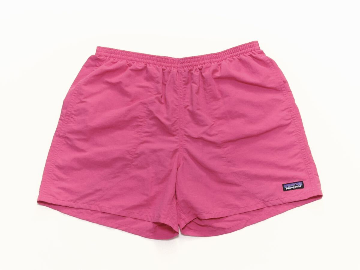 【L】Patagonia baggies shorts 5inc パタゴニア バギーズ ショーツ ナイロン ショートパンツ ULPK ウルトラピンク 57021の画像1