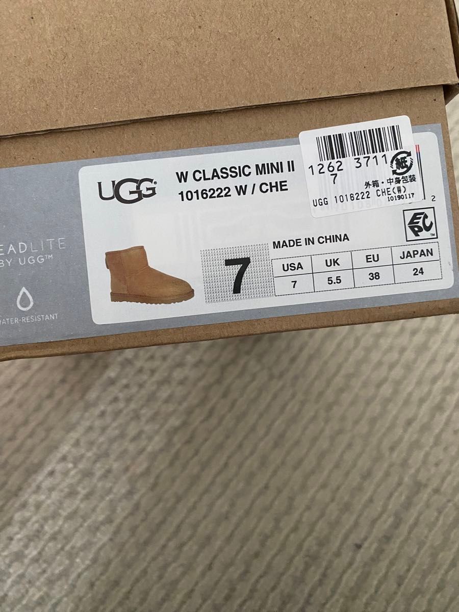 UGG アグ ムートンブーツ オーストラリア　US7 24cm  クラシックミニ