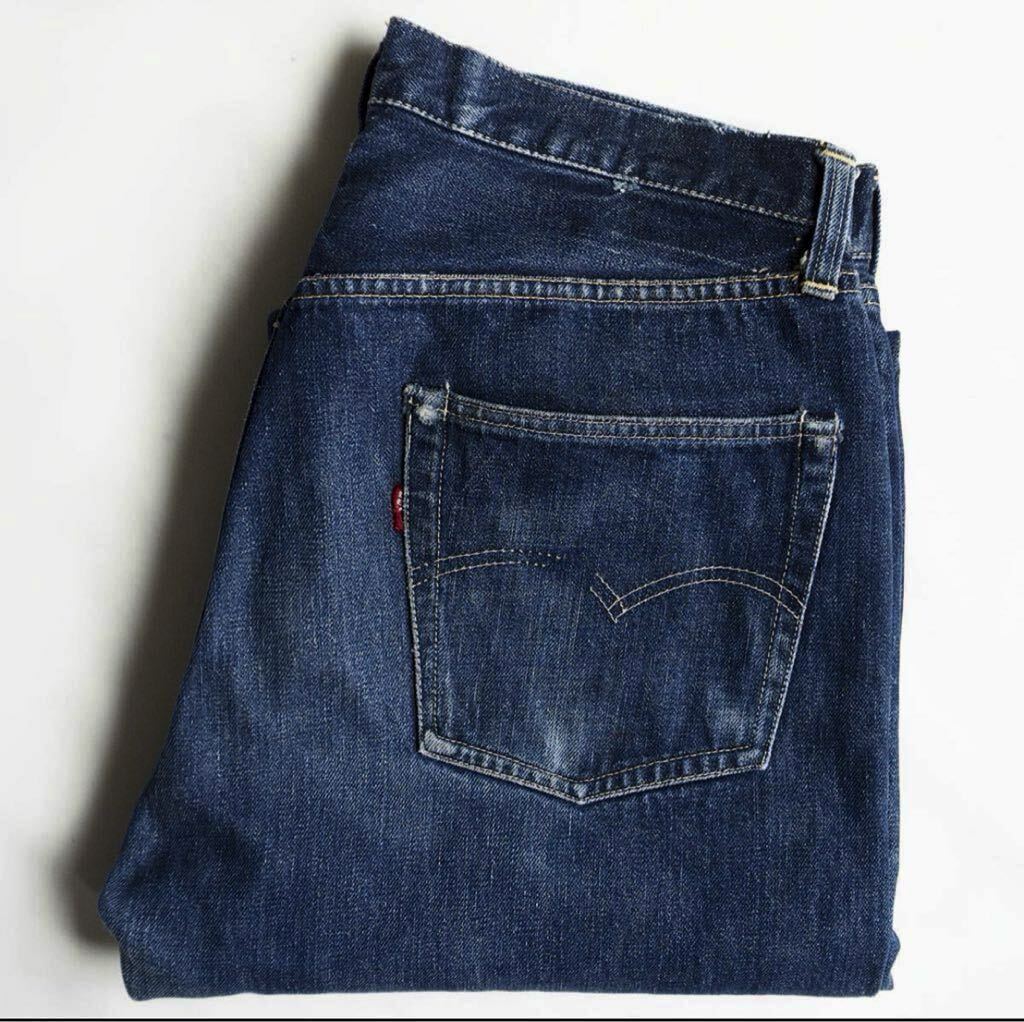 501XX 革パッチ levis ヴィンテージ 50s リーバイス ジーンズ デニムパンツ _画像1