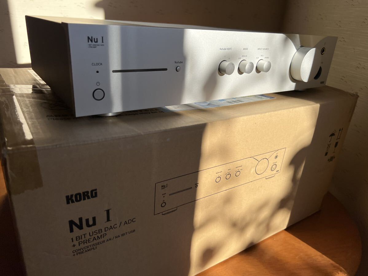 KORG Nu 1 1BIT USB-DAC/ADCプリアンプ_画像1