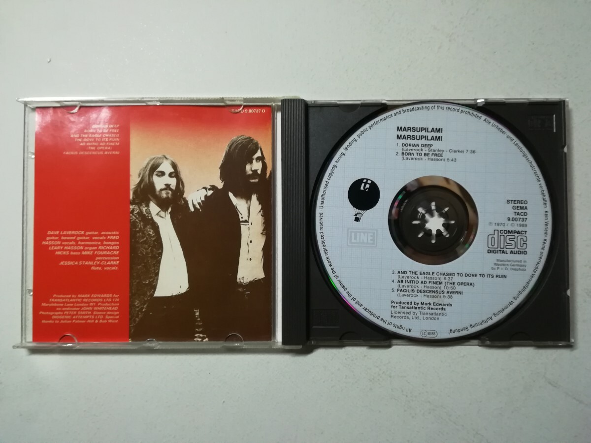 【CD】Marsupilami - s.t. 1970年(1989年ドイツ盤) UKオルガンサイケ/プログレ _画像3
