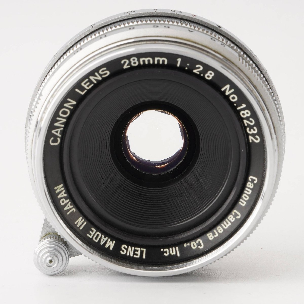 キヤノン Canon 28mm F2.8 L39 LTM_画像10