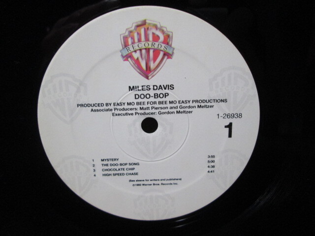 US-original DMMカット STERLING doo-bop (analog) Miles Davis アナログレコード vinyl_画像10