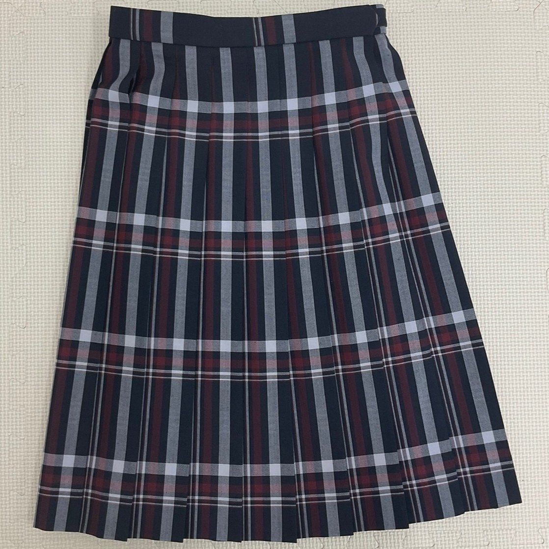 US764(中古) 熊本県 私立 菊池女子高校 ブラウス スカート 2点 US764(中古) 熊本県 私立 菊池女子高校 ブラウス スカート 2点