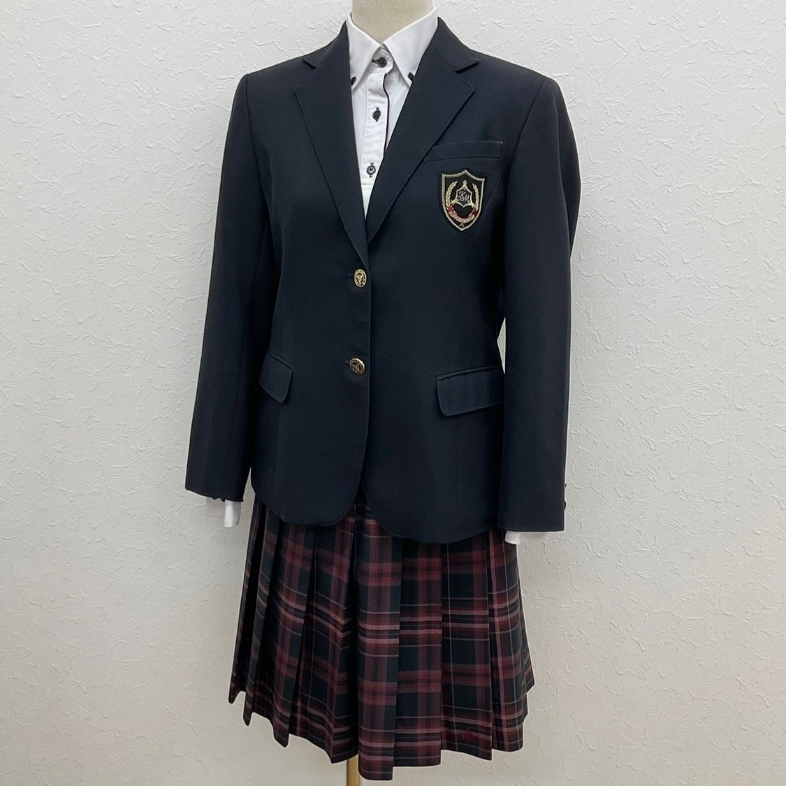 U508/T277(中古)栃木県 黒磯南高校 女子制服 3点 /大きめ/160B/L U508/T277(中古)栃木県 黒磯南高校 女子制服 3点 /大きめ/160B/L