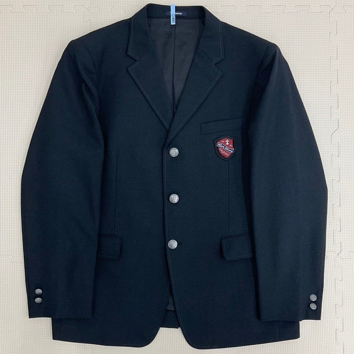 U544/S1080(中古)大阪府 香里ヌヴェール学院高校 男子制服5点 U544/S1080(中古)大阪府 香里ヌヴェール学院高校 男子制服5点