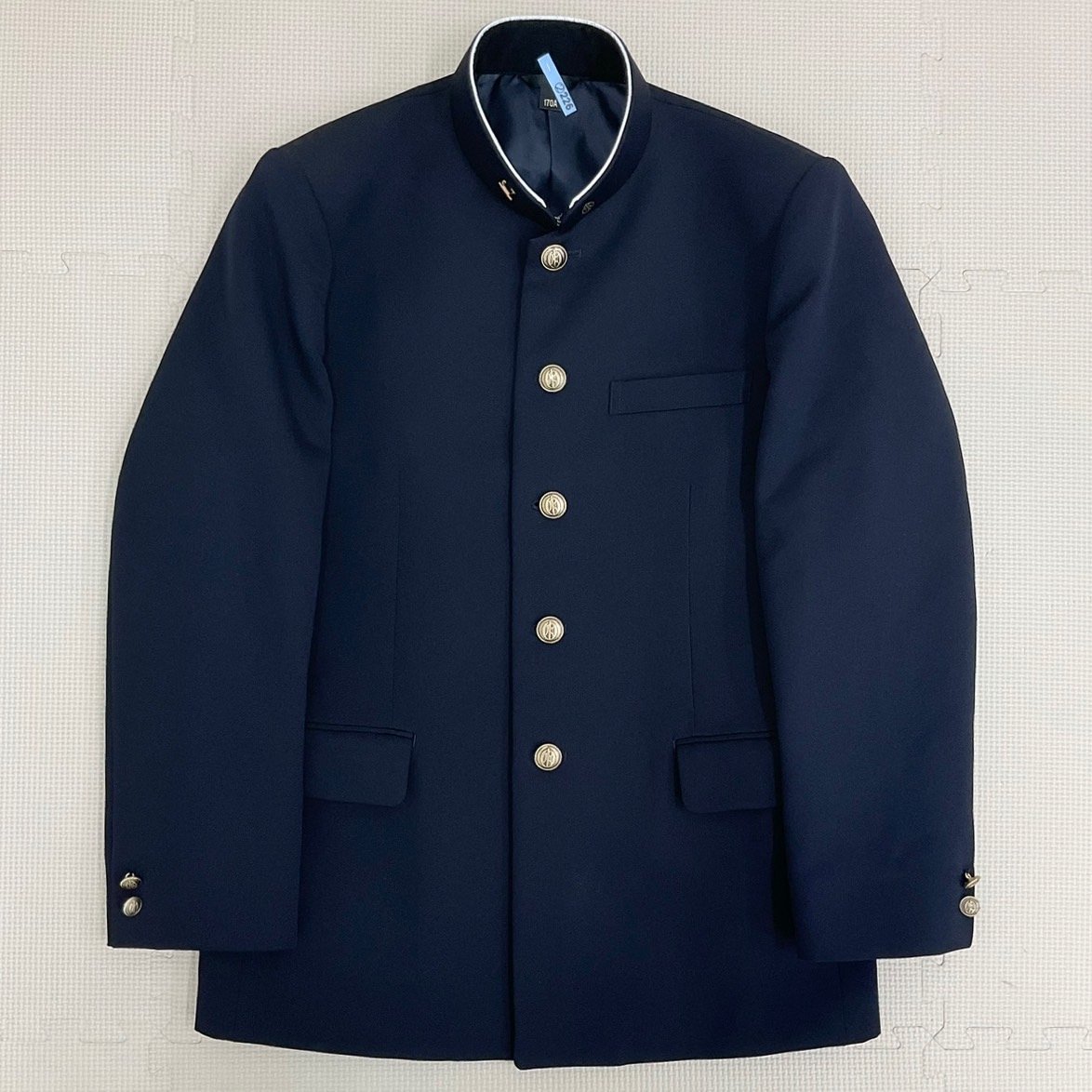 U495/S1060(中古/箱)高知県 岡豊高校 男子制服6点 /校章付/170A U495/S1060(中古/箱)高知県 岡豊高校 男子制服6点 /校章付/170A