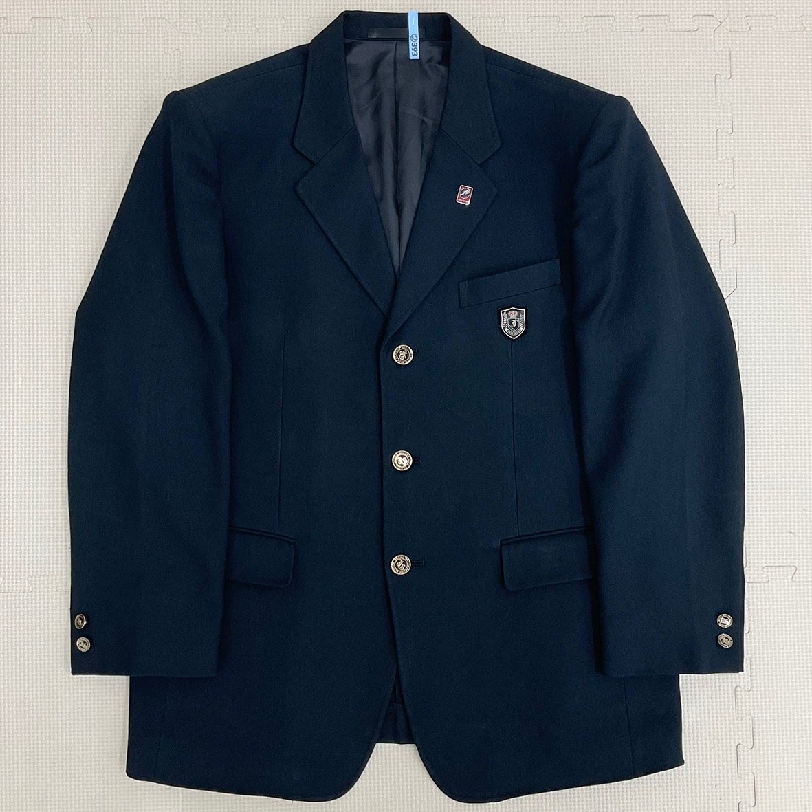 U542/S1080(中古)大阪府 常翔学園高校 男子制服7点 /大きめ/校章 U542/S1080(中古)大阪府 常翔学園高校 男子制服7点 /大きめ/校章
