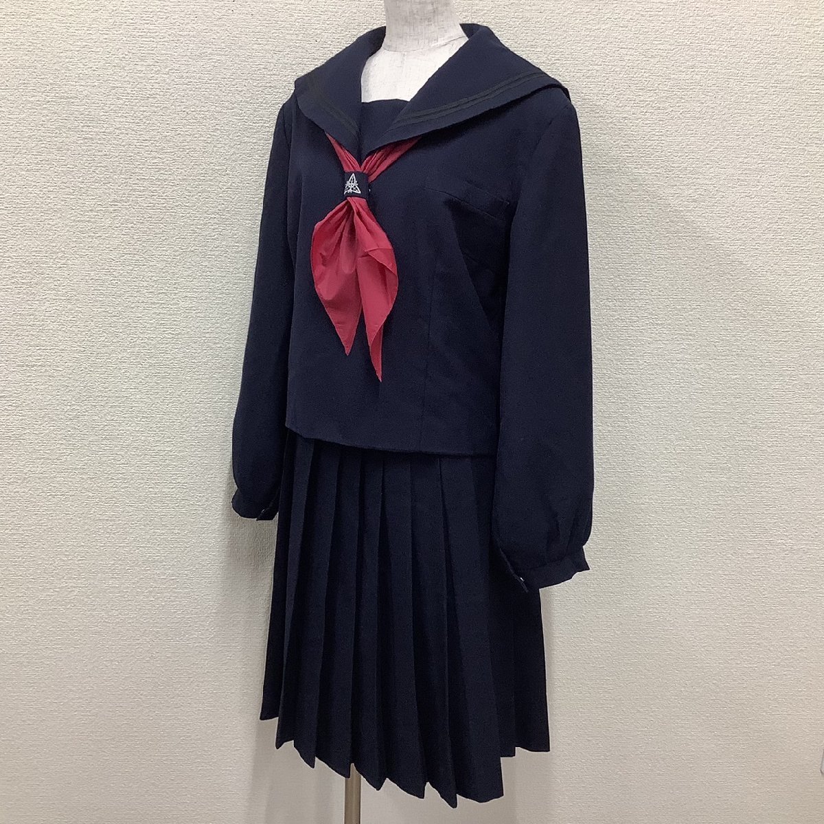 I1124/Y(中古)福島県 安達高校 女子制服2点 /特大/大きい/大きめ I1124/Y(中古)福島県 安達高校 女子制服2点 /特大/大きい/大きめ