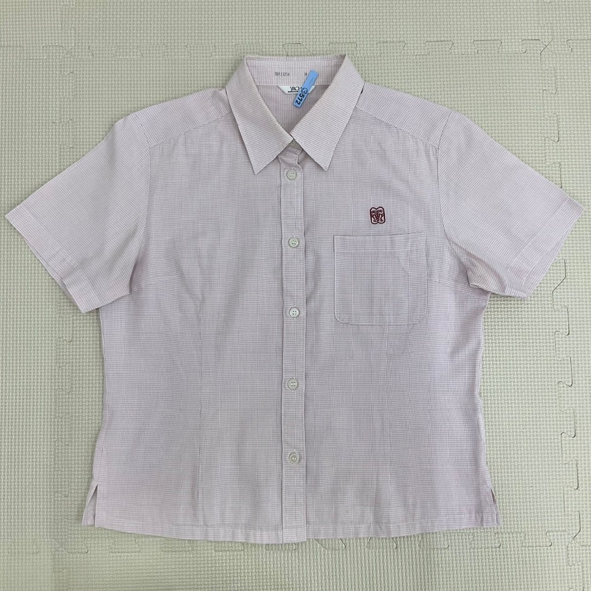 US764(中古) 熊本県 私立 菊池女子高校 ブラウス スカート 2点 US764(中古) 熊本県 私立 菊池女子高校 ブラウス スカート 2点
