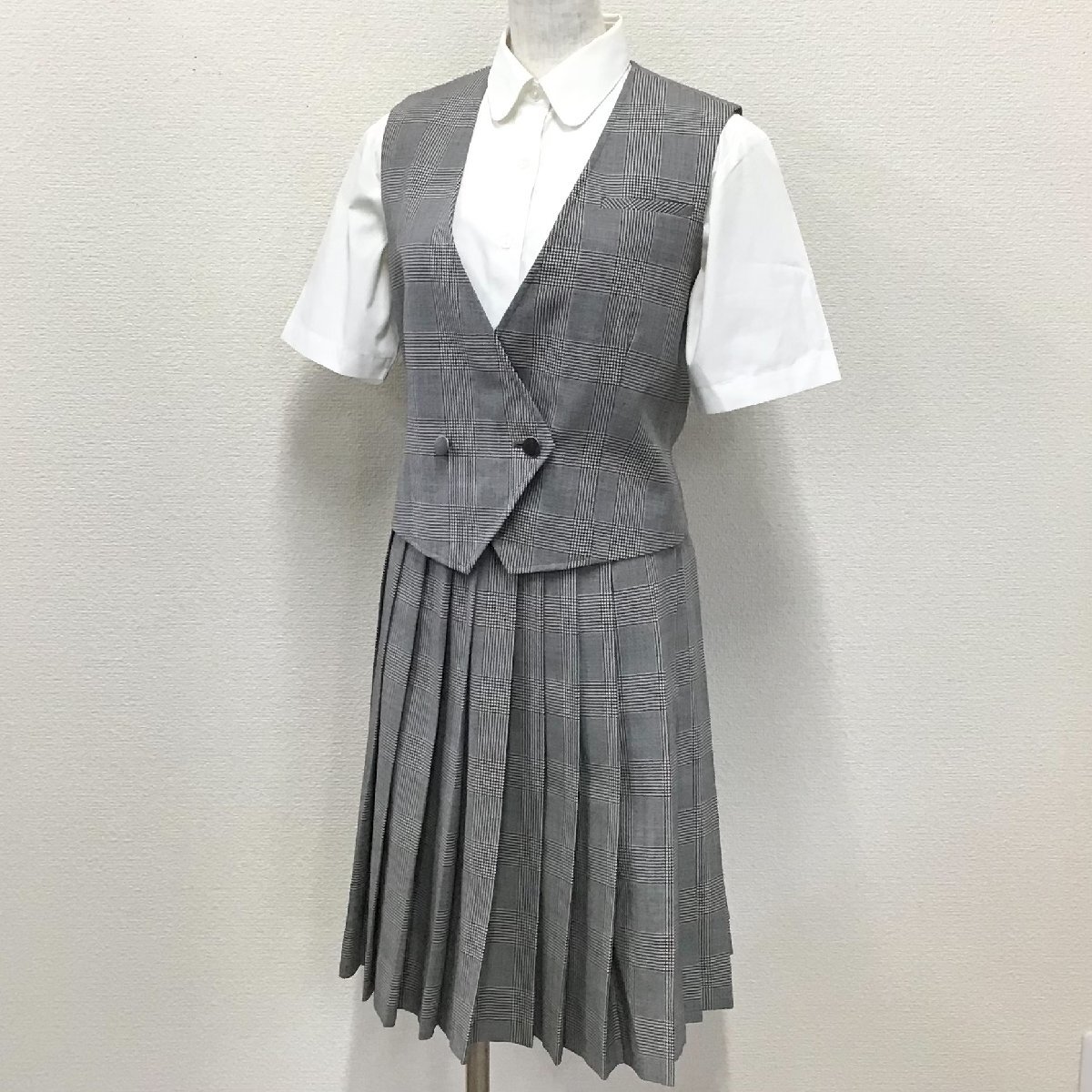 A489/T(中古)埼玉県 懐かしき 誠和福祉高校 女子制服7点 /165A A489/T(中古)埼玉県 懐かしき 誠和福祉高校 女子制服7点 /165A