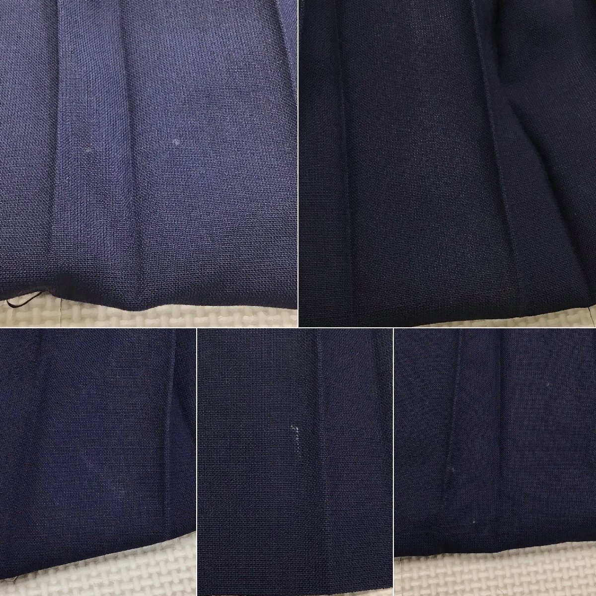 O556/(中古)栃木県 作新学院中等部 女子制服2点 /M/W66/丈63/ブラウス/スカート/Zippy/NIKKE/半袖/夏服/夏用/中学校/高校/学生服/女子学生_画像9