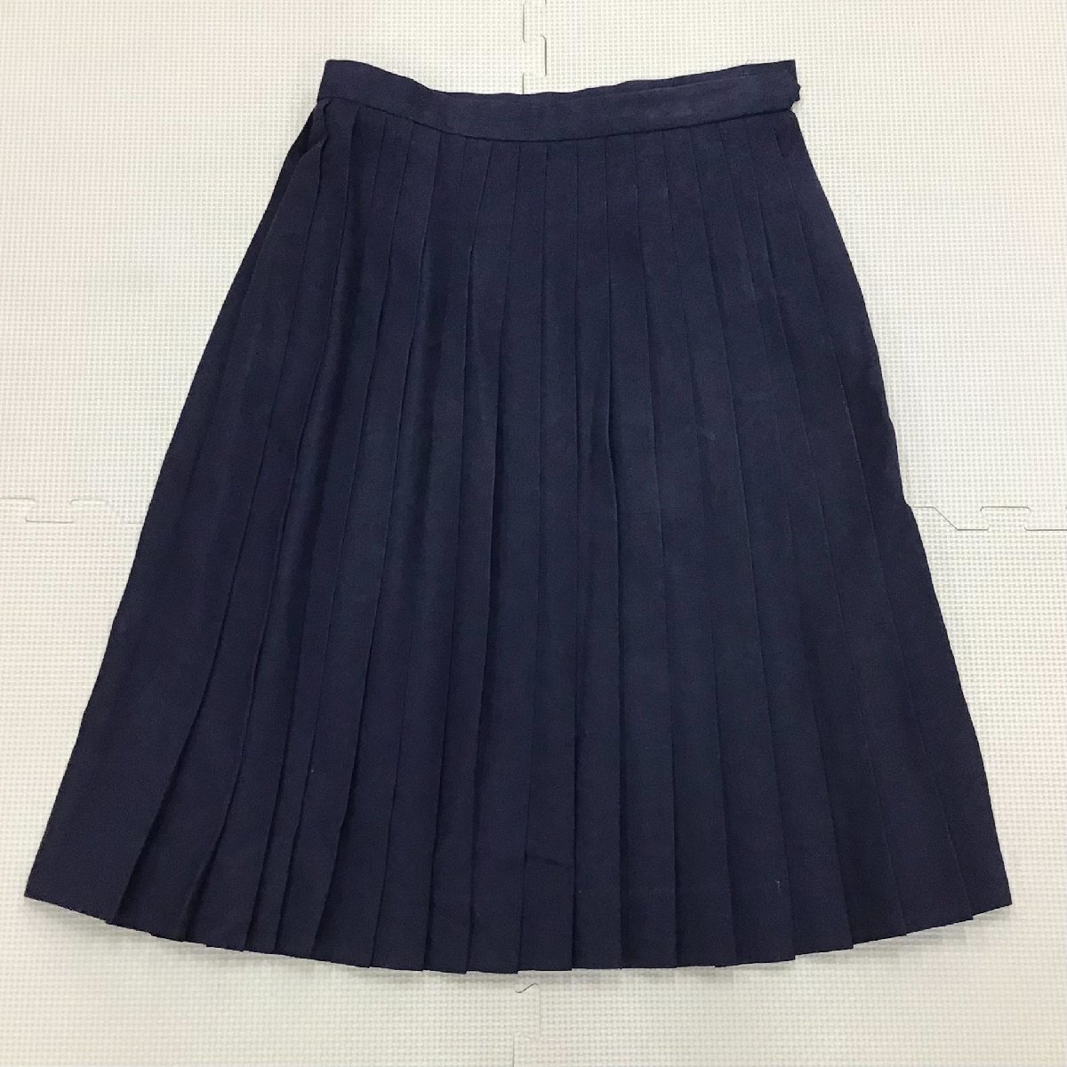 O556/(中古)栃木県 作新学院中等部 女子制服2点 /M/W66/丈63/ブラウス/スカート/Zippy/NIKKE/半袖/夏服/夏用/中学校/高校/学生服/女子学生_画像5