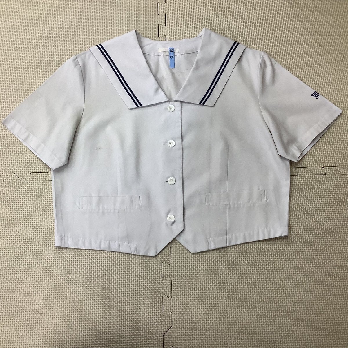 I333/Y(中古)山形県 山形北高校 女子制服2点 /旧制服/M/W64/変形 I333/Y(中古)山形県 山形北高校 女子制服2点 /旧制服/M/W64/変形