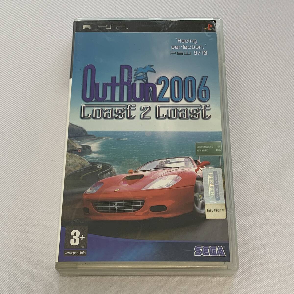 【EU版】PSPソフト　アウトラン　OutRun 2006 Coast 2 Coast 海外版