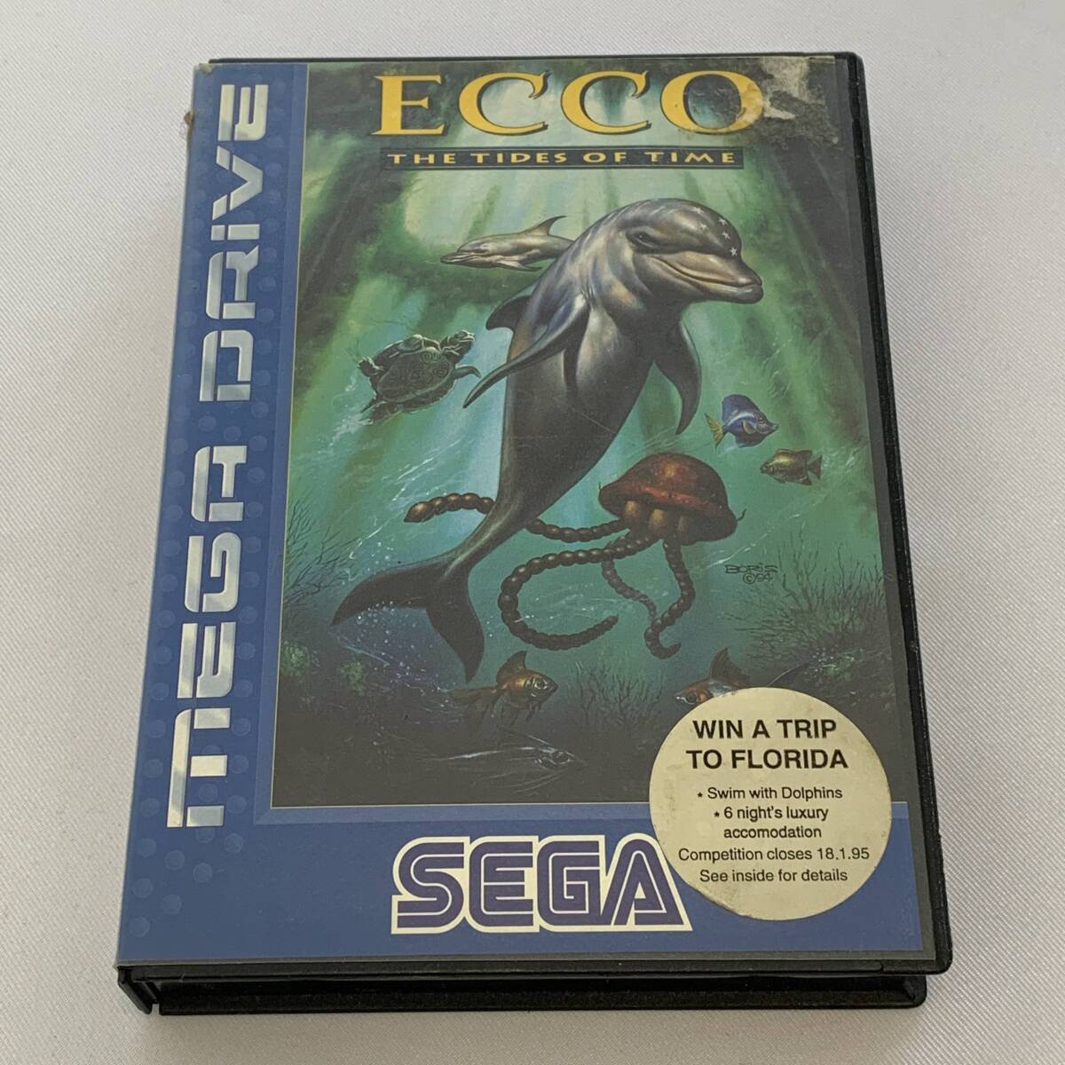 【EU版】MD メガドライブ 海外限定版 海外版 セガ エコー・ザ・ドルフィン２ Ecco the Dolphin Tides of Time Sega