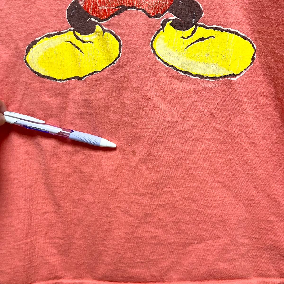 【レトロ】US古着 90s Disney Mickey デザインTシャツ