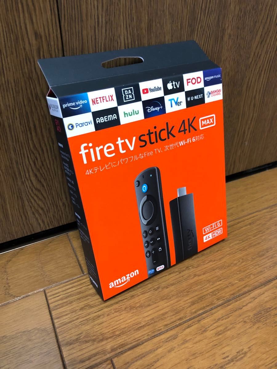 Amazon Fire TV Stick 4K Max 第1世代（第3世代リモコン付属