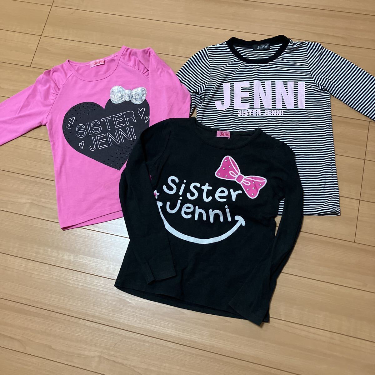 sister jenny　ジェニー長袖Tシャツ　３枚セット（130）　　_画像1