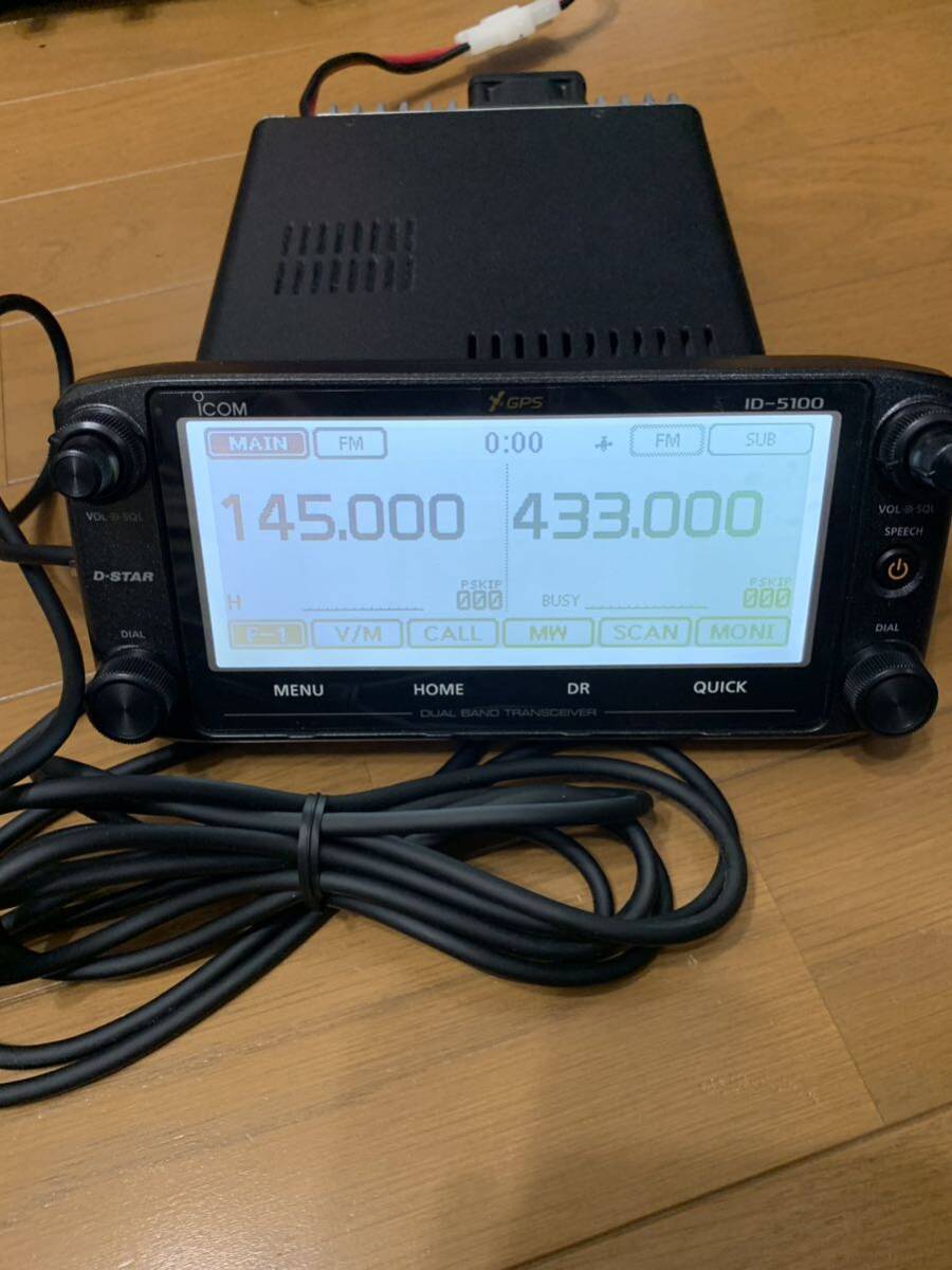 アイコム トランシーバー ＩＤ－５１００Ｄ ５０Ｗ機 144/430MHｚ デュアルバンド デジタル IOCMの画像1