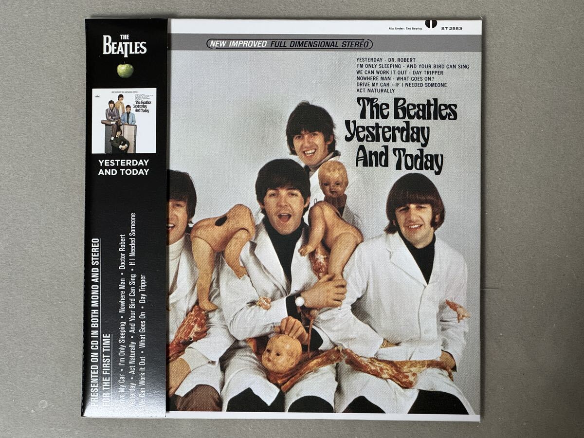 The Beatles 『Yesterday And Today』 紙ジャケ 付属品完品 U.S. BOX発売時のばら売りCD_画像1