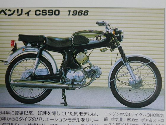 旧車 CB50初期型 CB50K1 ベンリー125 CS90 SS50 CL50 などバックミラー 左右 ホンダ旧車 ホンダ純正未使用保管品 の画像9