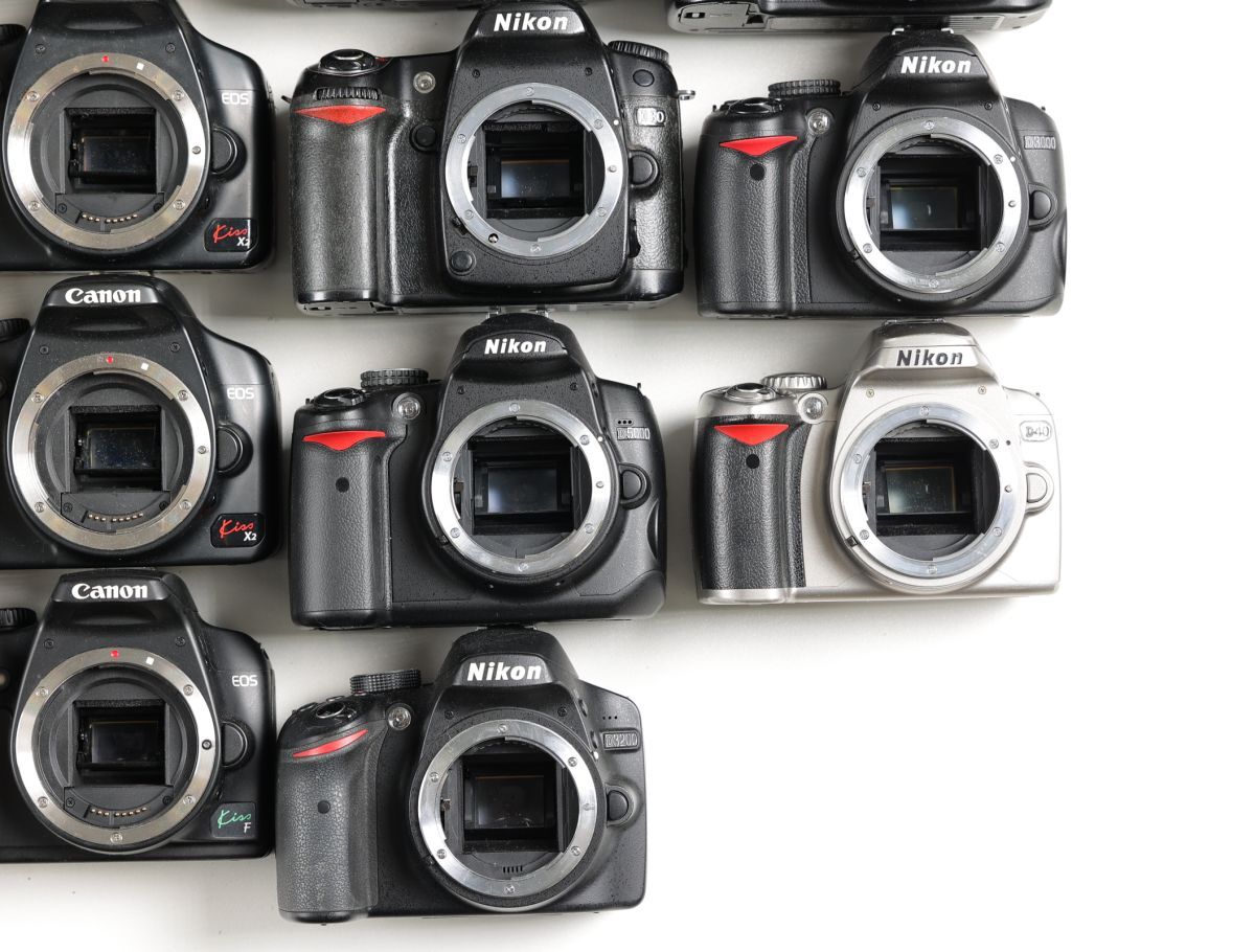 20 22点まとめ Canon キヤノン Nikon ニコン EOS 5D D300 他 デジタル一眼レフカメラ まとめ まとめて 大量セットの画像8