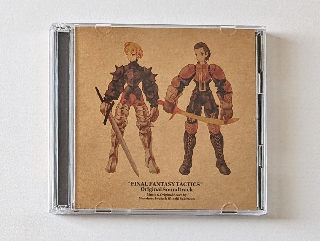 Final Fantasy Tacty ks soundtrack CD obi equipped Final Fantasy Tactics SoundTrack