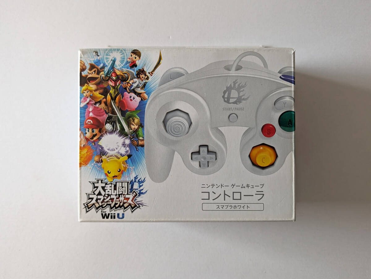 ゲームキューブ コントローラ スマブラホワイト Gamecube GC Controller Smash Bros White_画像2