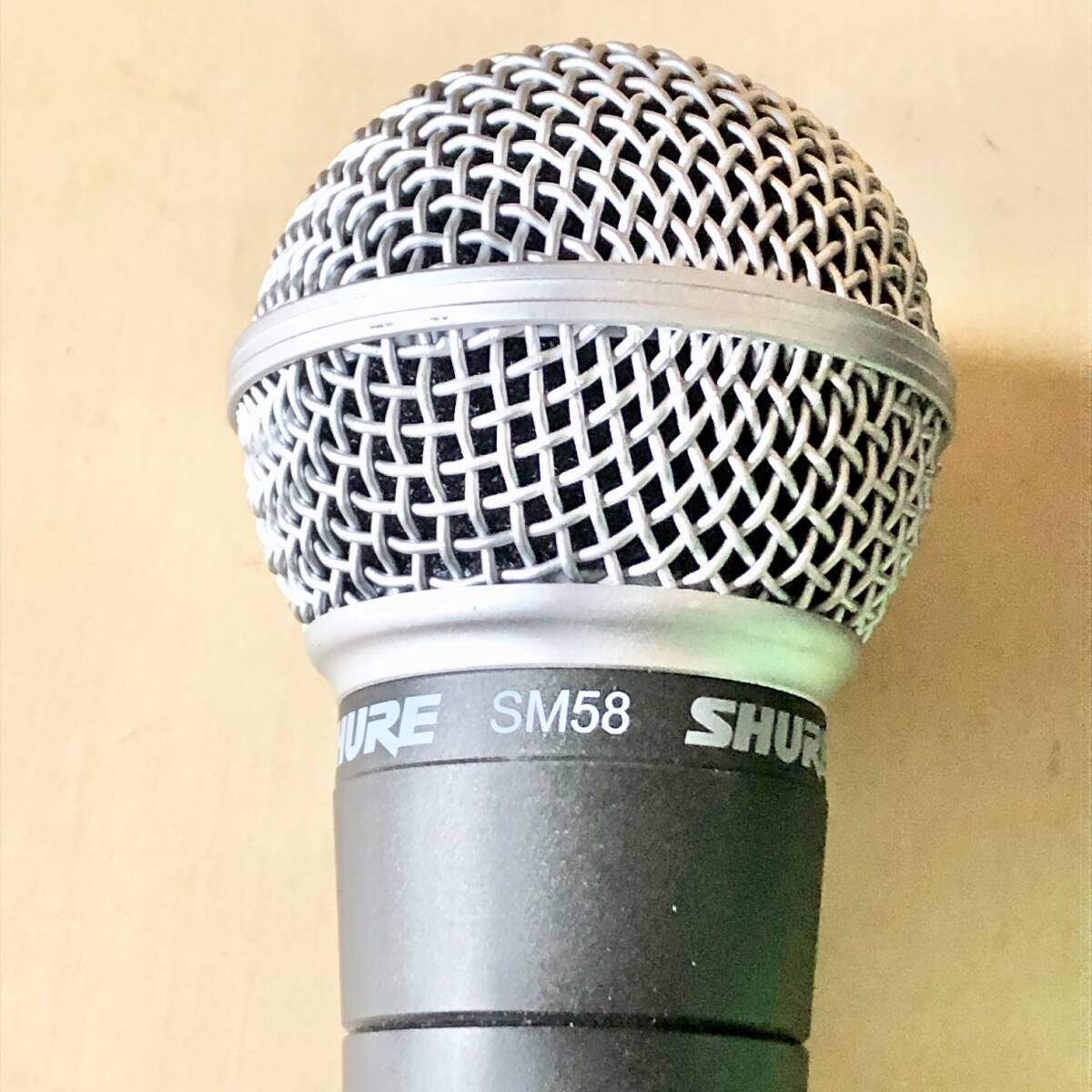 シュア SHURE SM58 ダイナミックマイク カナレケーブル(7m) 付_画像2