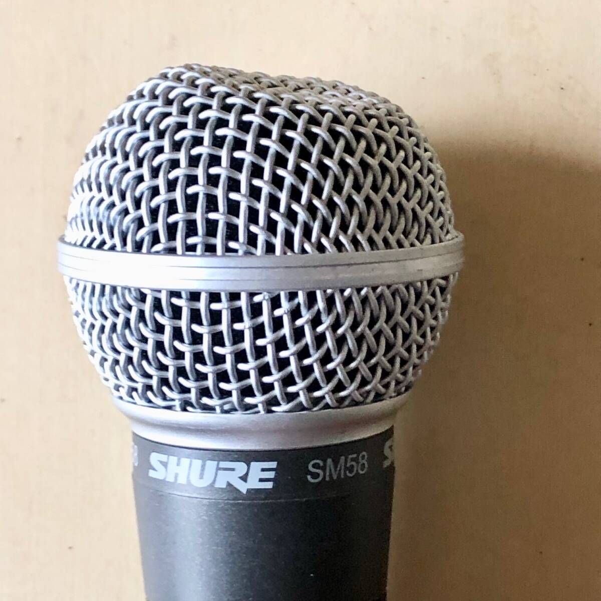 シュア SHURE SM58 ダイナミックマイク カナレケーブル(7m) 付_画像4