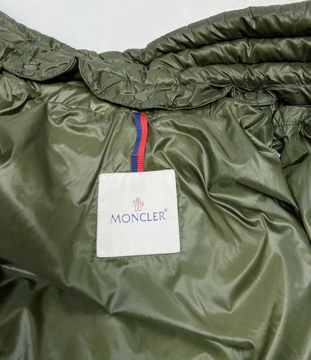 3サイズ◆MONCLER モンクレール BRIQUE ダウンジャケット Olive オリーブ _画像8