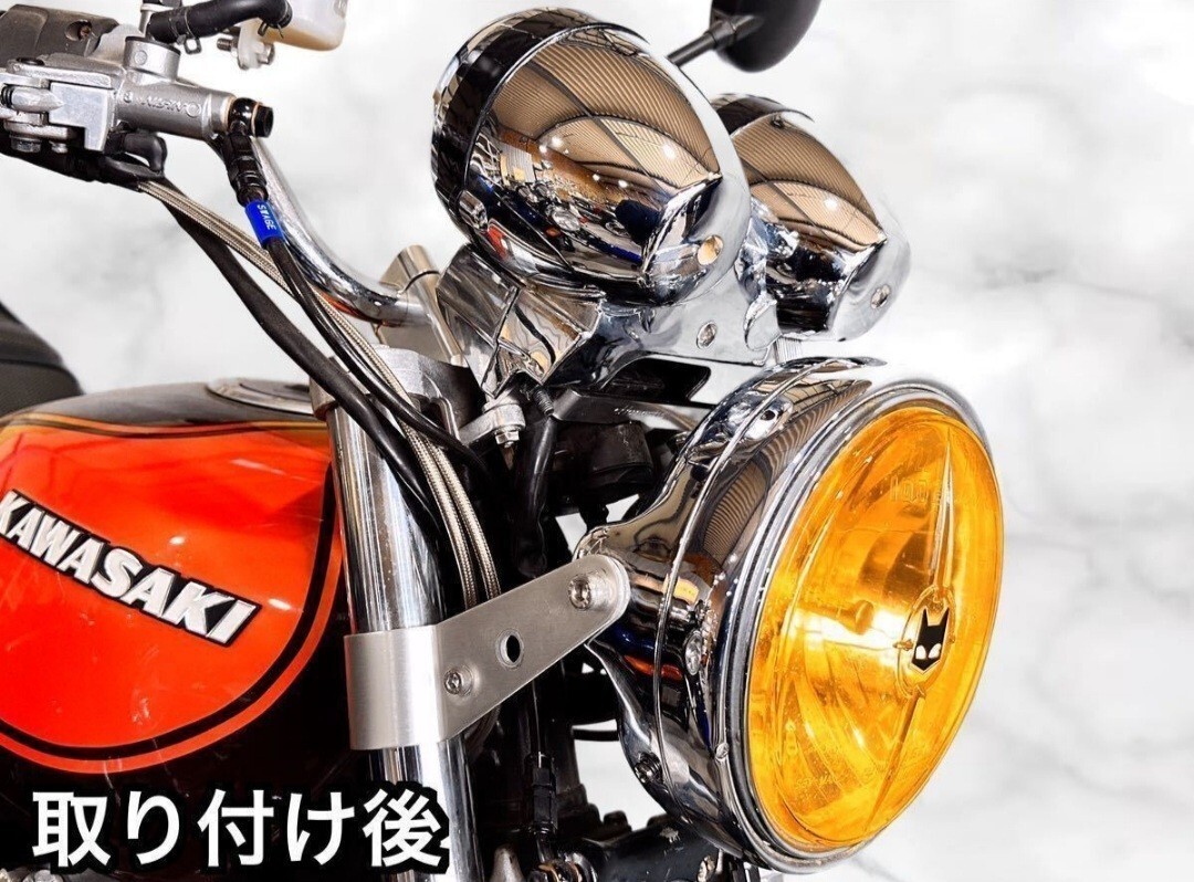 Hanasho メーターアップステー ゼファーχ ZRX400II バリオス2 全年式 Z1 Z2スタイル Z750GP 20_画像3