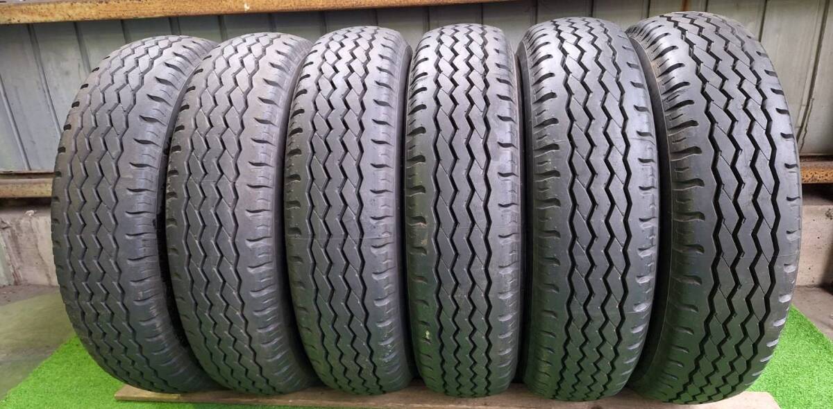 205/75R16（113/111L　LT） ブリヂストン/V-STEEL RIBLUG　G590【2023年】6本セット！　№336-6D_画像1