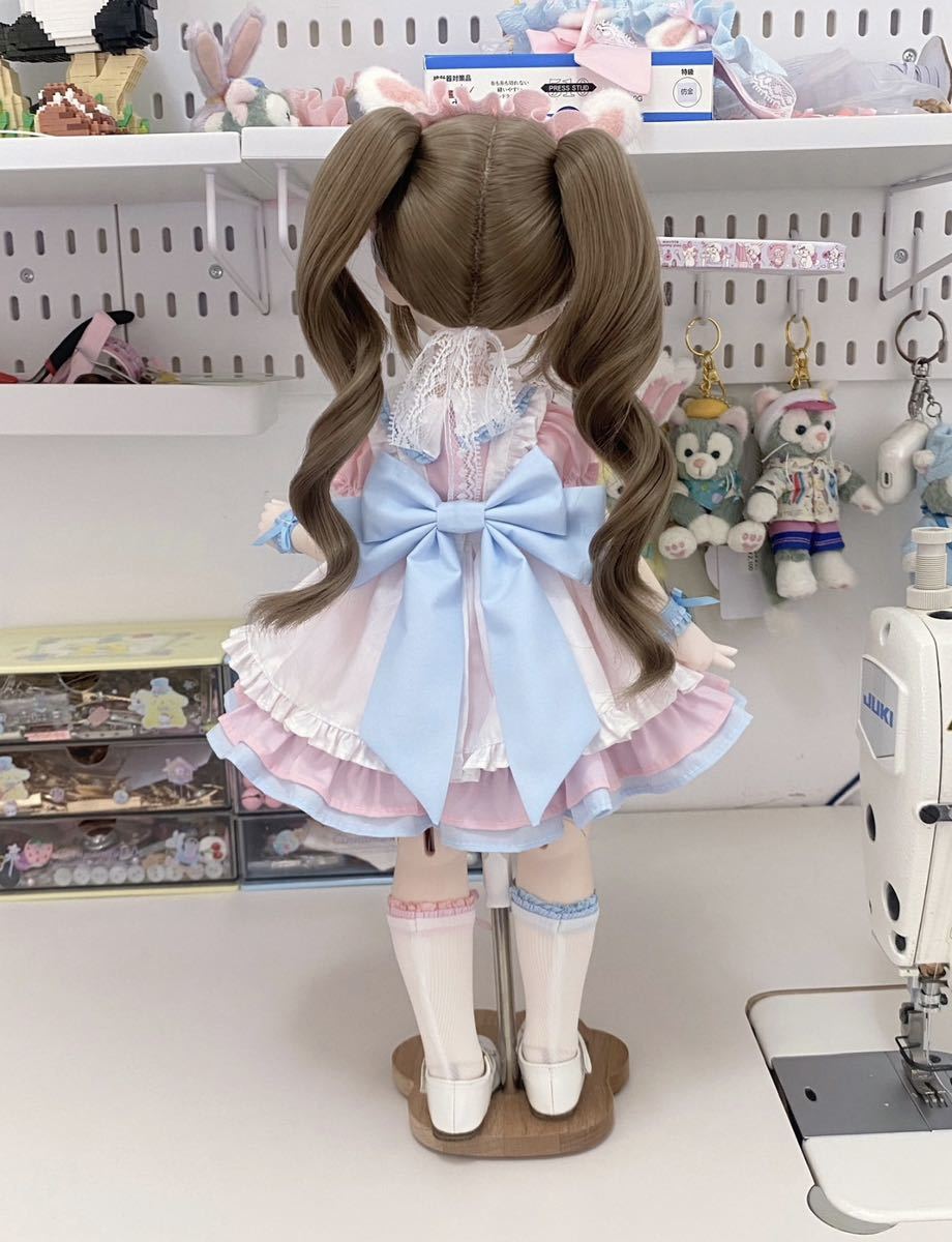 BJDドール用衣装セット MDD/kumako/MSDサイズ通用 双子 全2色 球体関節人形 doll_画像8