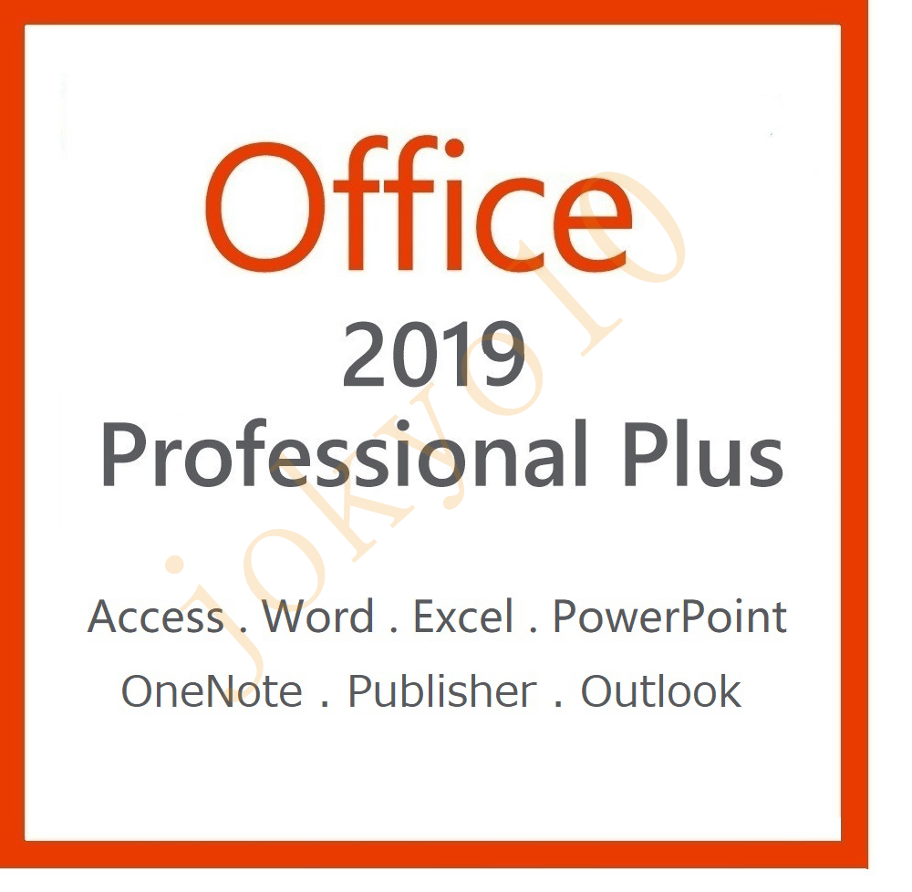 Office 2019 Professional Plus プロダクトキー 正規認証 日本語版 32/64bit版対応 Access Word Excel PowerPoint Outlook_画像1