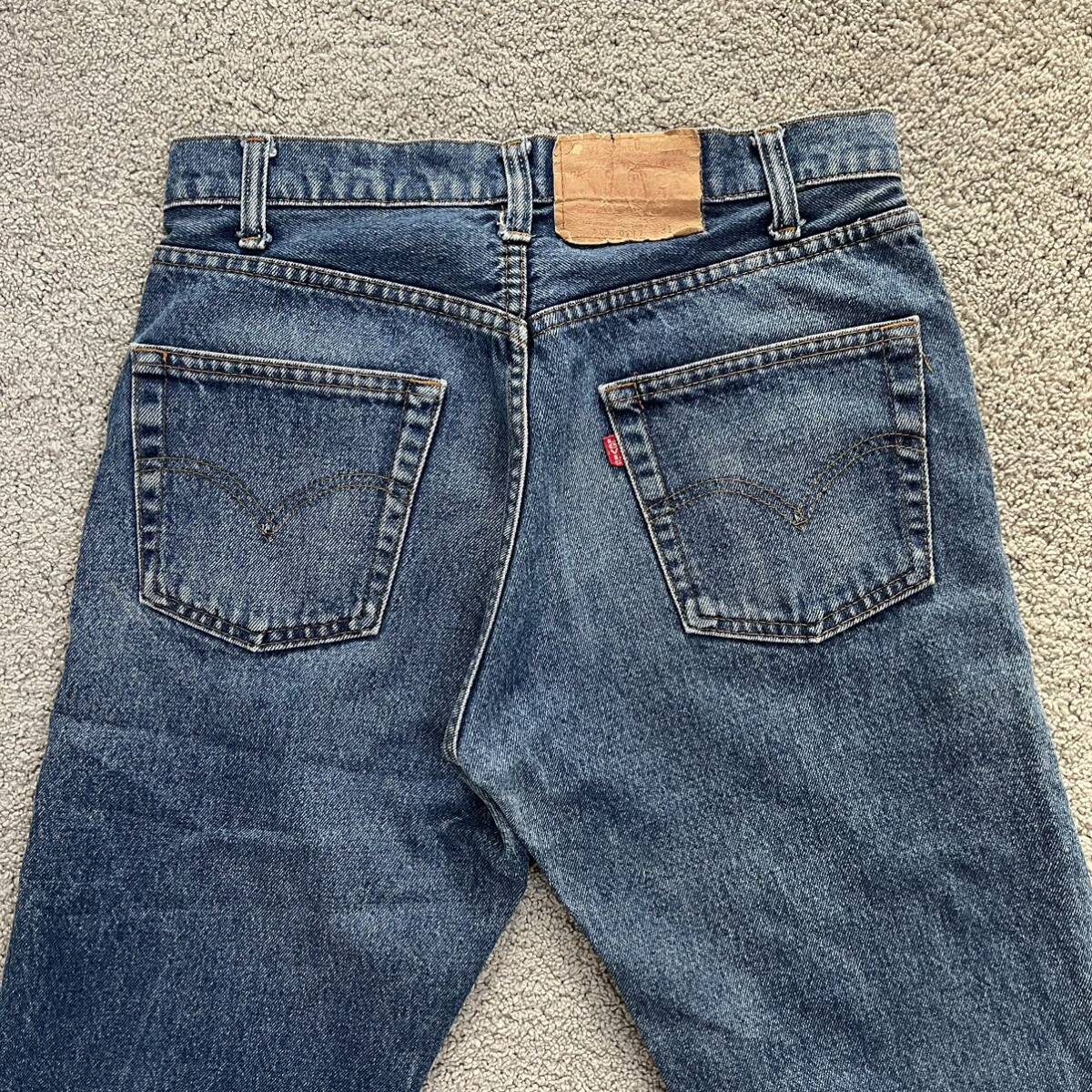 505 80S｜W31L31｜1984年1月生産｜内股シングル｜アメリカ製｜Levis リーバイス検索用→501 赤耳 70 90 黒カン 後期 66シングル 前期 bige_バックポケットもいい感じ