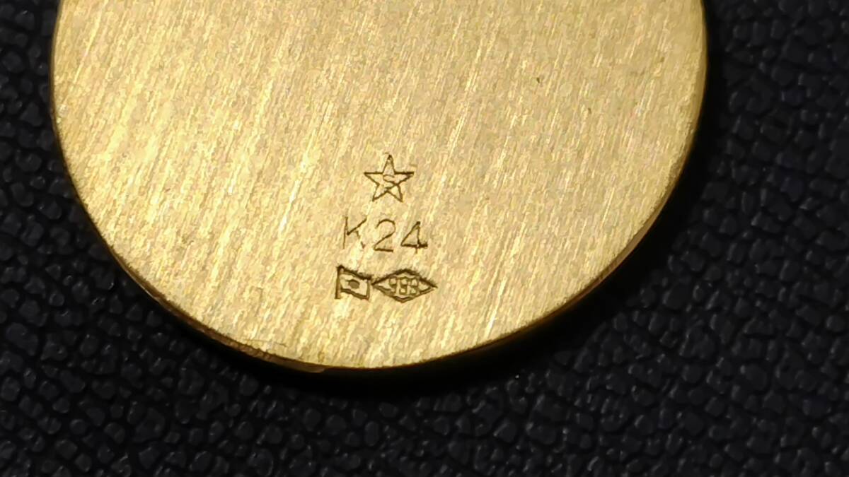 GINZA TANAKA ミッキー90周年 記念コイン K24 24金 純金 約8.1g_画像4