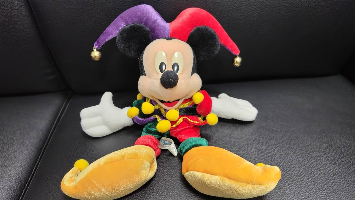 ミッキーマウス ぬいぐるみ 東京ディズニーランド 15周年記念_画像1